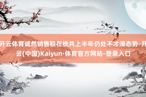 开云体育诚然销售额在统共上半年仍处不才滑态势-开云(中国)Kaiyun·体育官方网站-登录入口